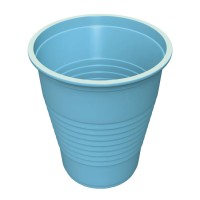 SAFE-DENT Dental Medical Disposable Patient Plastic 5 Oz Cups Case of 1000 Blue - Drinking cups